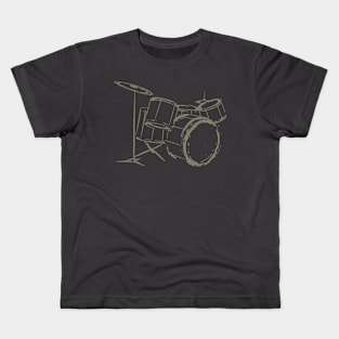 Drum Lines II Kids T-Shirt